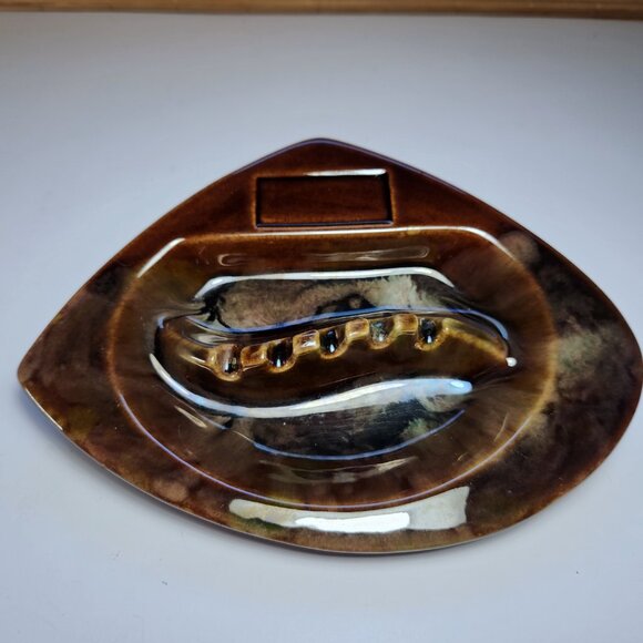 Beauce Pottery Ashtray Quebec Pottery Vintage 1970s 712-A Mid Century Modern - Picture 2 of 10